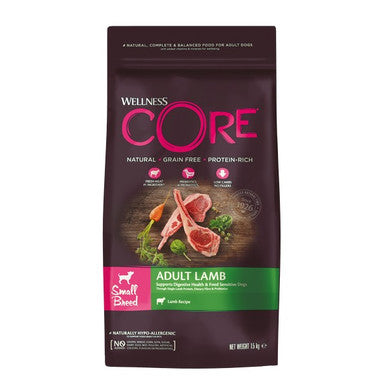 Wellness CORE Small Breed Lamb Dry Dog 1.5kg