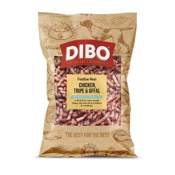 Chicken, Tripe & Offal Freeflow 1kg DIBO