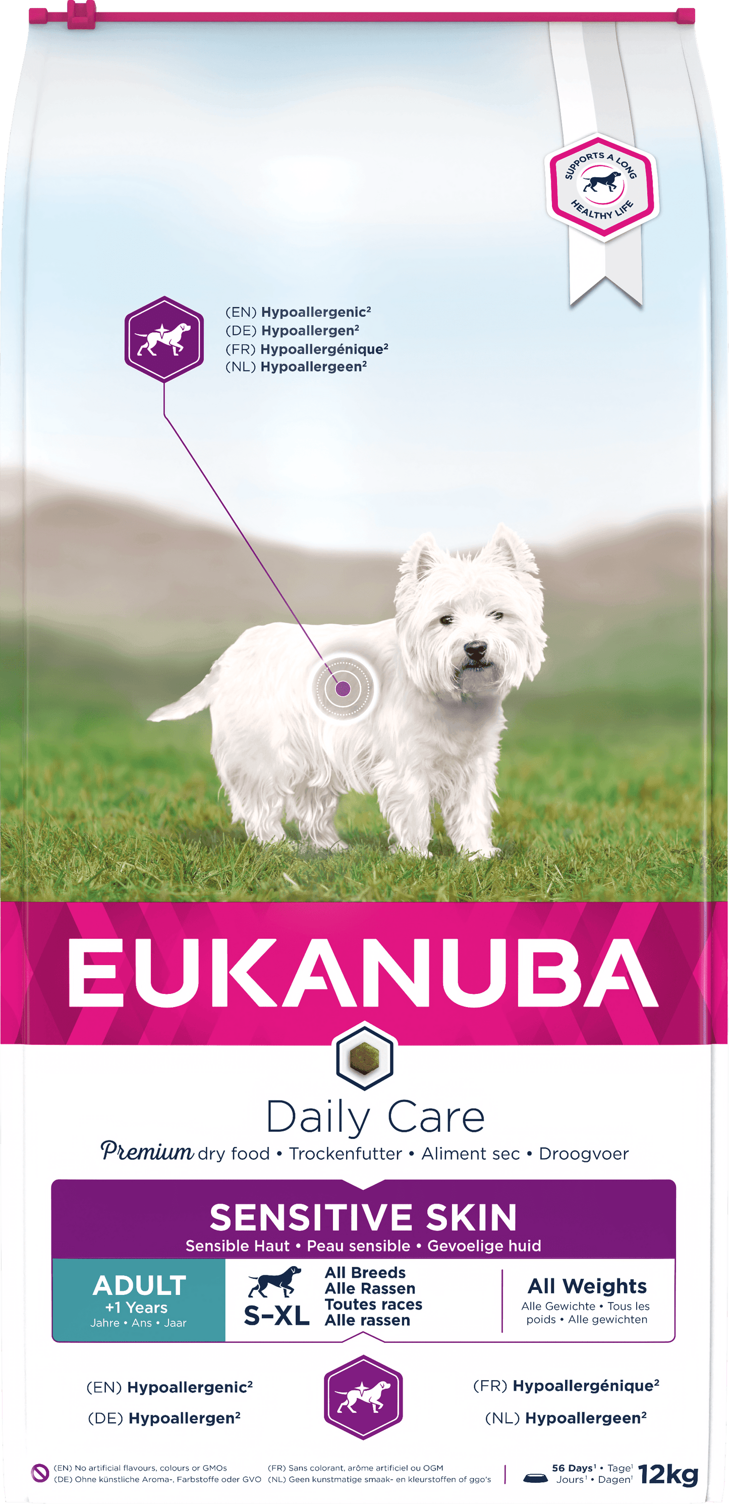 Eukanuba Daily Care Sensitive Skin 12kg