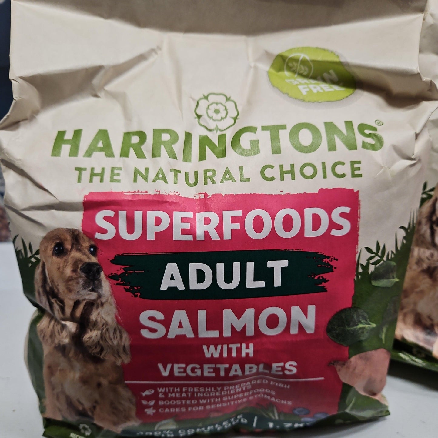 Harringtons Dog Grain Free Superfood Salmon 1.7kg