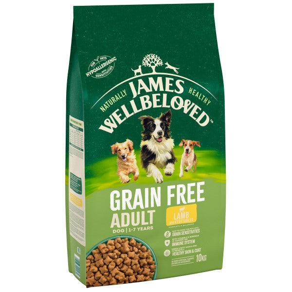 James Wellbeloved Dog Adult Grain Free Lamb & Veg