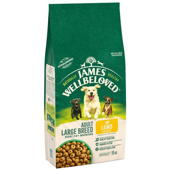 James Wellbeloved Dog Adult Large Lamb & Rice