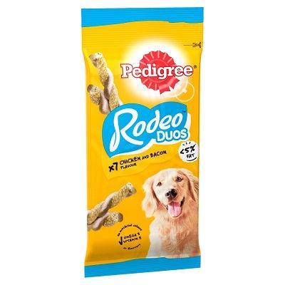 Pedigree Rodeo Duos Chick & Bacon 10 x 7 stick packs