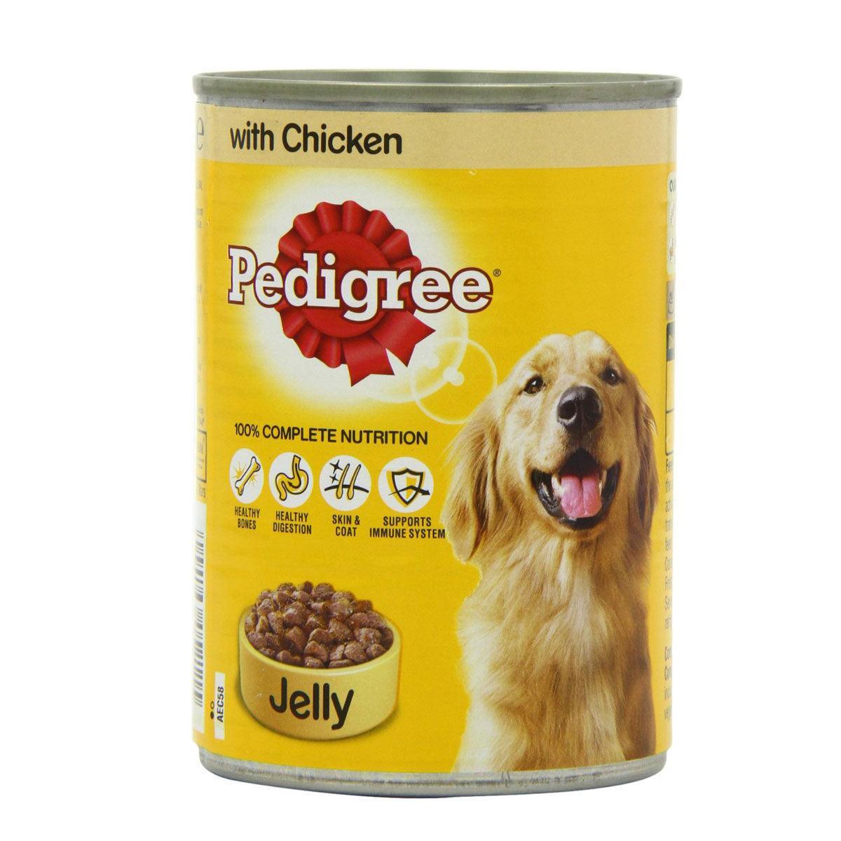 Pedigree Tins Chicken CIJ 12x385g