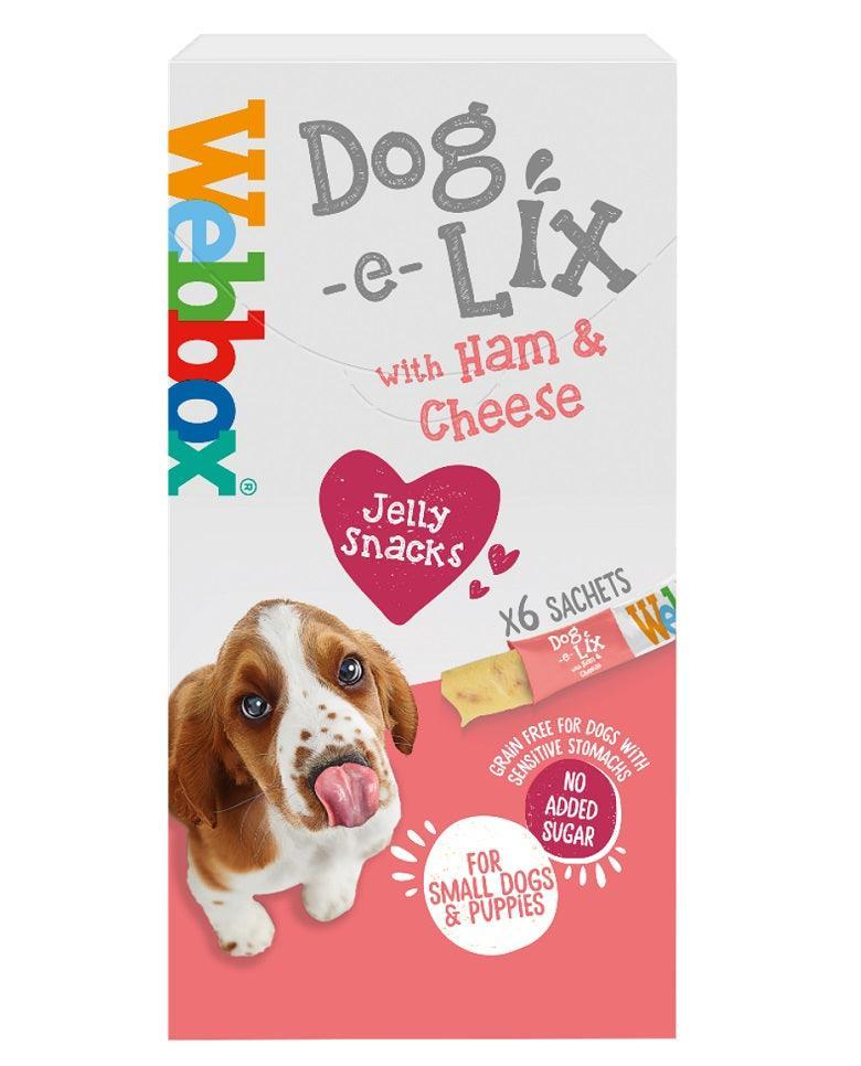 Webbox Dog-e-Lix Jelly Ham&Cheese 90g