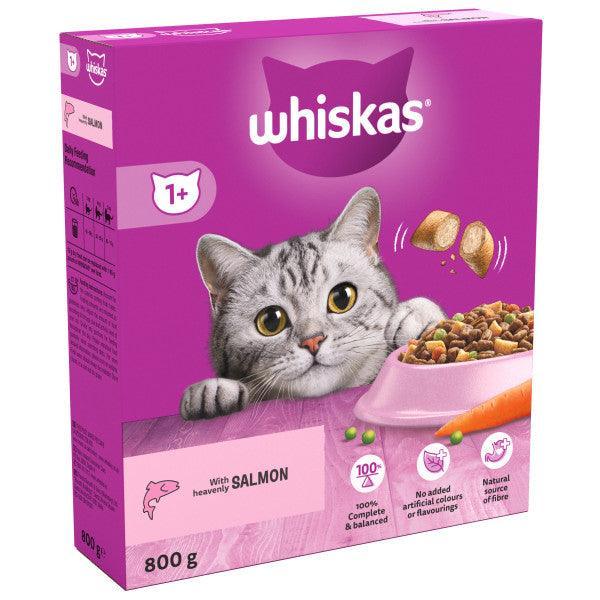 Whiskas Dry 1+ Salmon 800g