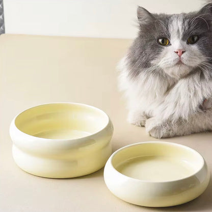 Ceramic Food Bowl Set for Small Pets