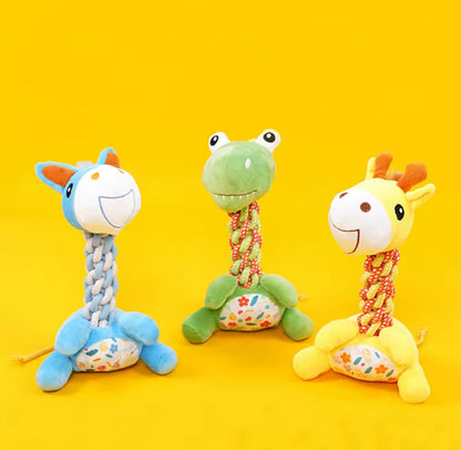 PetStock Toy Giraffe Plush Chew Toy for Pets