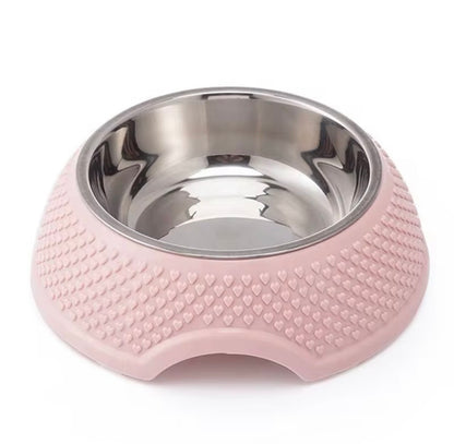 Stereoscopic Heart-Shaped Quality Food Bowl for Pets