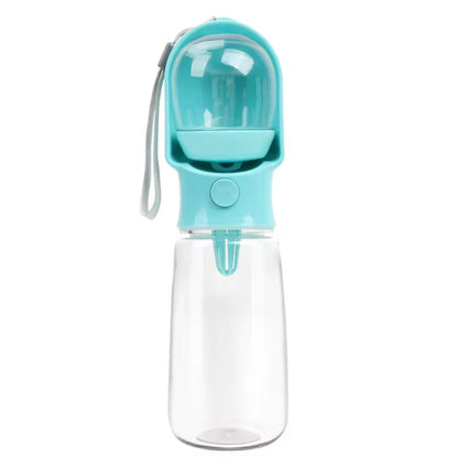 PetStock Portable Drinking Water Bottle With Food Container