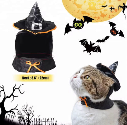 Halloween Mysterious Hat for Small Pets