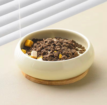 Ceramic Food Bowl Set for Small Pets