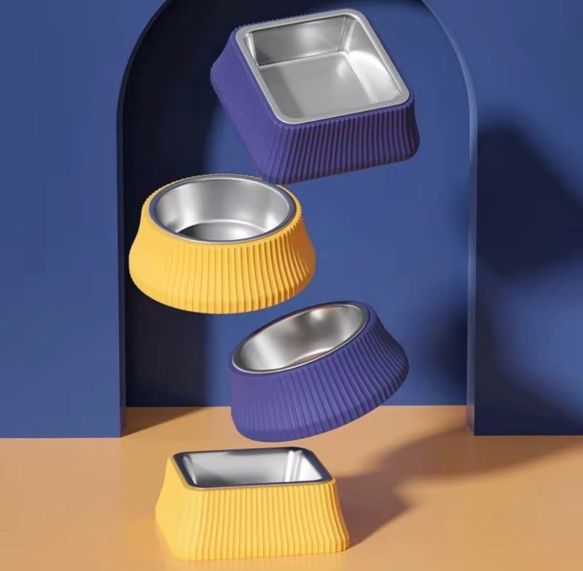 Quality Stainless Steel Food Bowls Circular and Rectangular Bowls