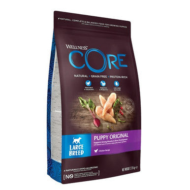 Wellness CORE Dog Dry Small Breed Adult Original - Turkey with Chicken Recipe 5kg