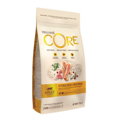 Wellness CORE Cat Dry Adult Original - Turkey and Chicken Recipe 300g
