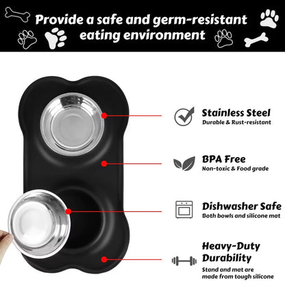 Non Slip Food Bowl Mat for Pets