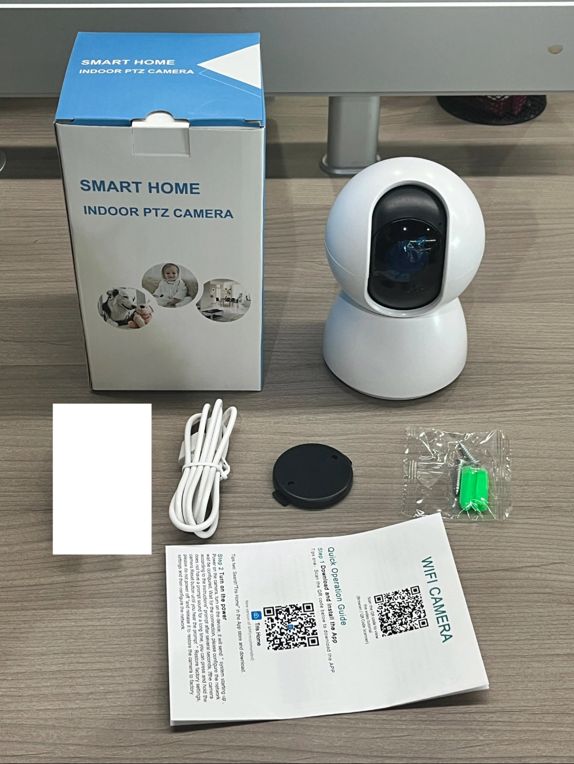 Smart Home Indoor PTZ Smart Security Camera