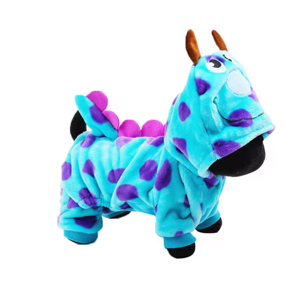 Winter Warm Dinosaur Costume for Pets