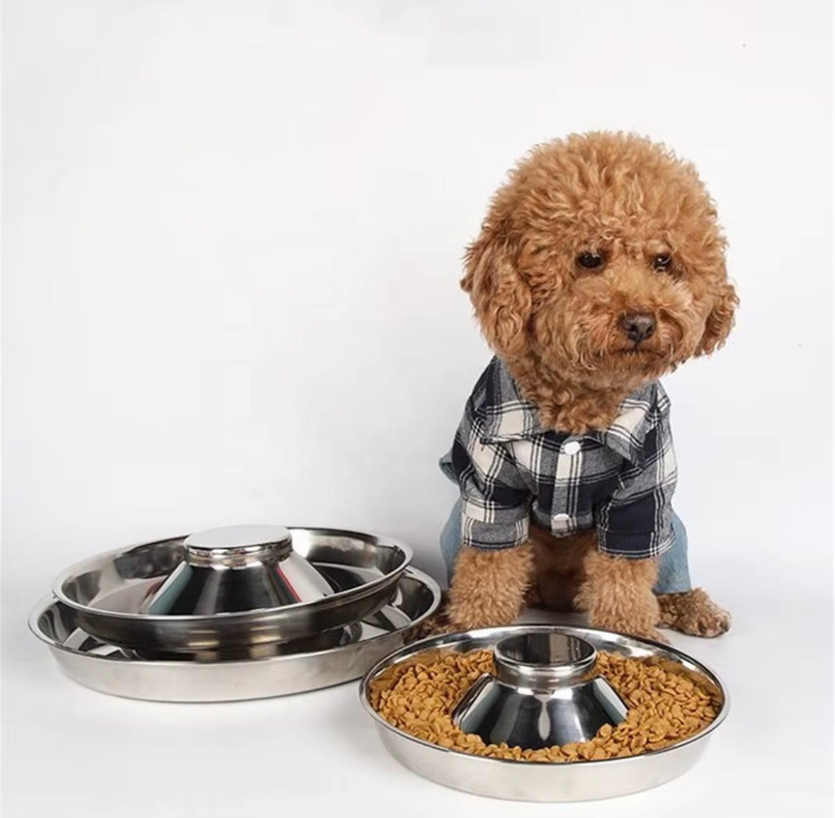 Puppy Whelping/Weaning Dish Stainless Bowl