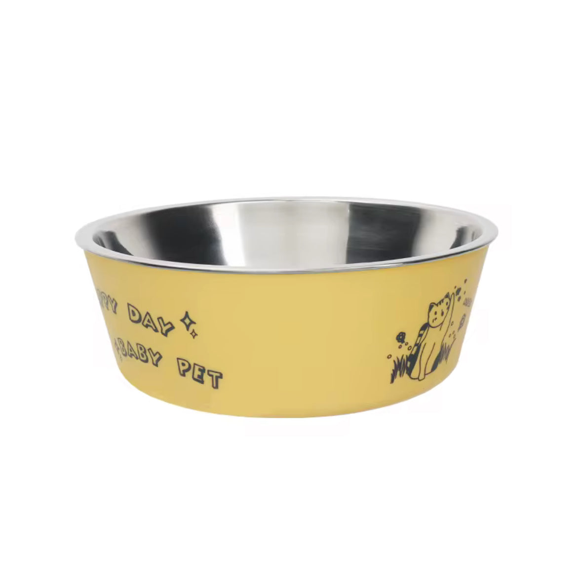 Stainless Steel Anti Slip Food Bowl for Pets