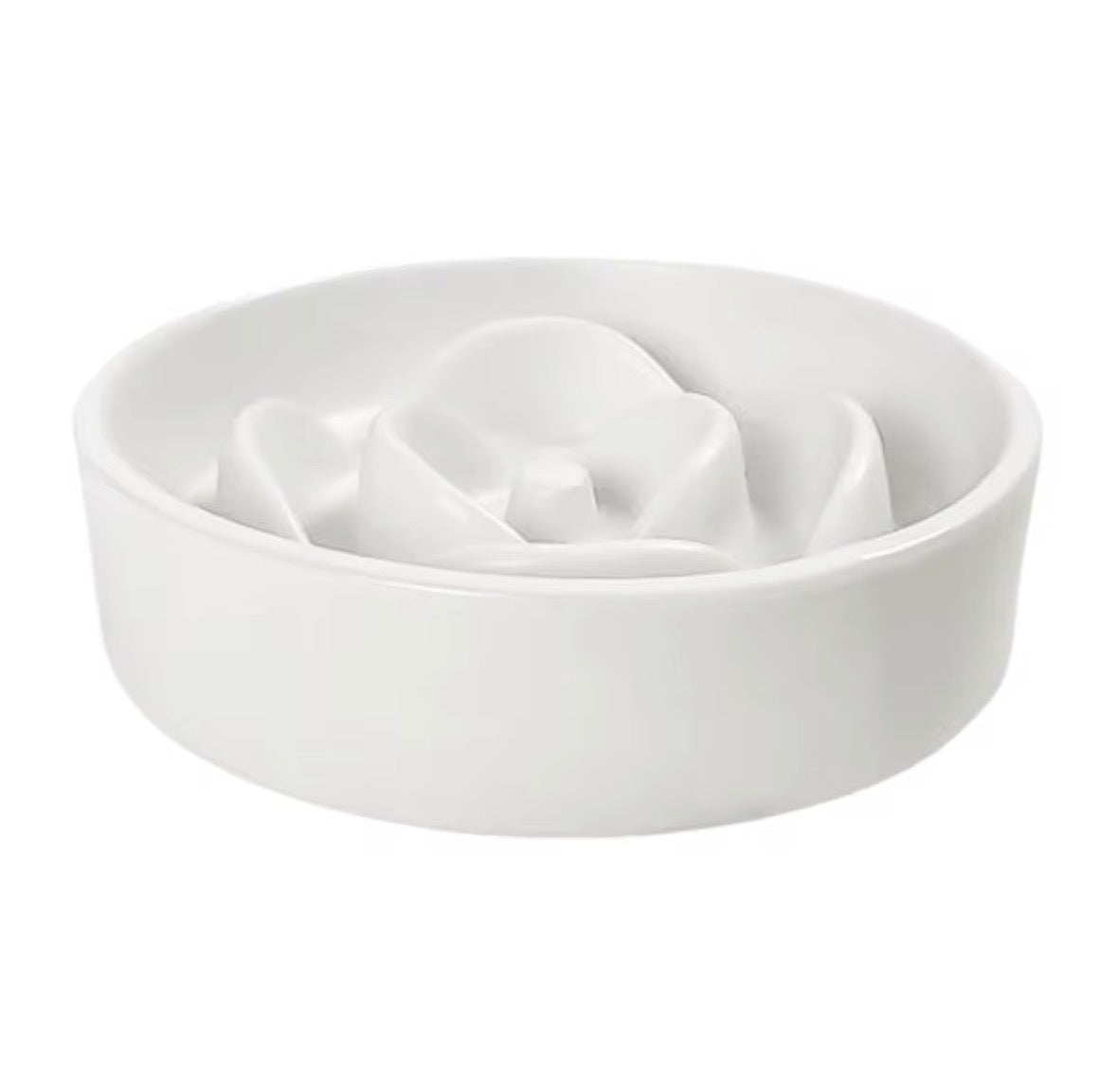 Quality Ceramic Slow Feeder Dog Bowl