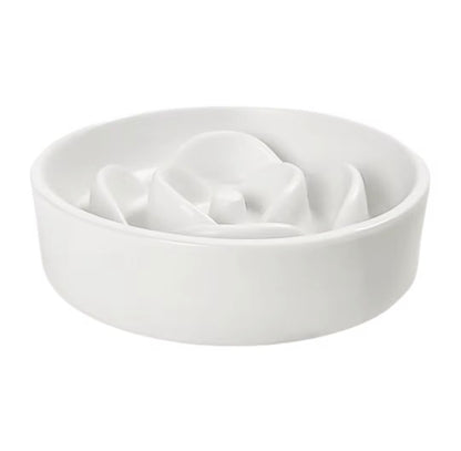 Quality Ceramic Slow Feeder Dog Bowl