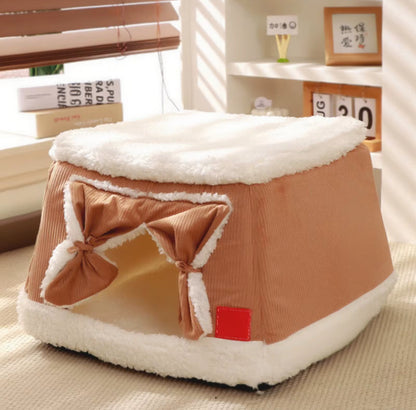 Dual Use Fleece Cat House