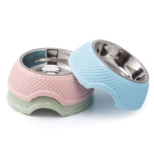 Stereoscopic Heart-Shaped Quality Food Bowl for Pets