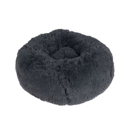 Donut Shaped Plush Bed for Pets