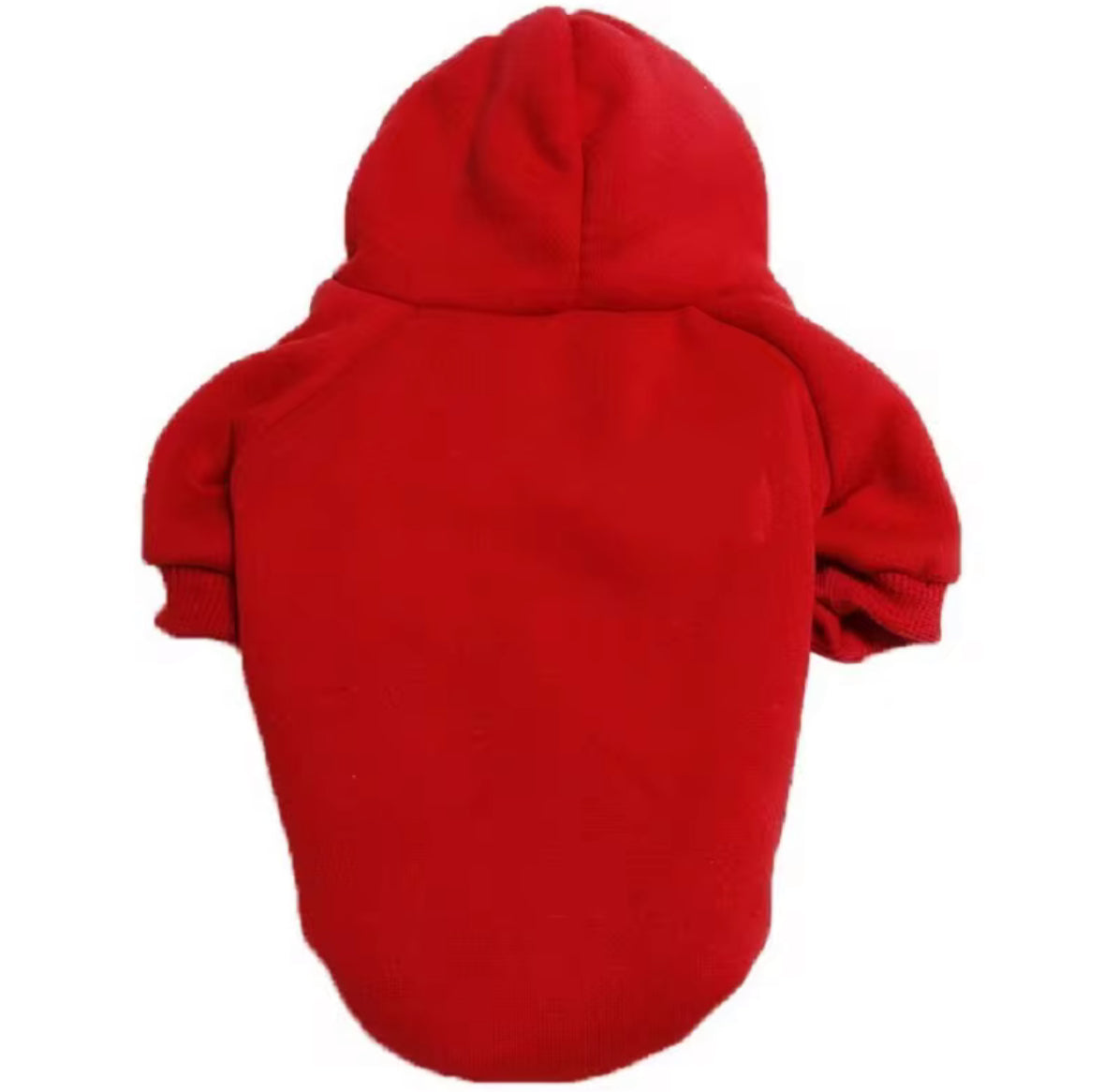 Plain Pet Hoodie Fleece Warm