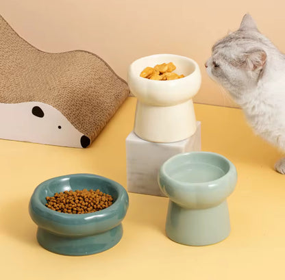 Ceramic On Stand Food Bowl for Pets