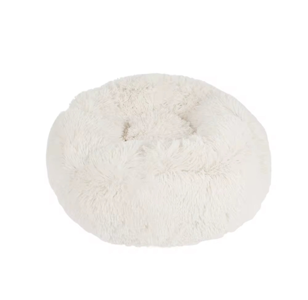 Donut Shaped Plush Bed for Pets