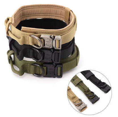 Nylon Luxury Tactical Dog Training Collar
