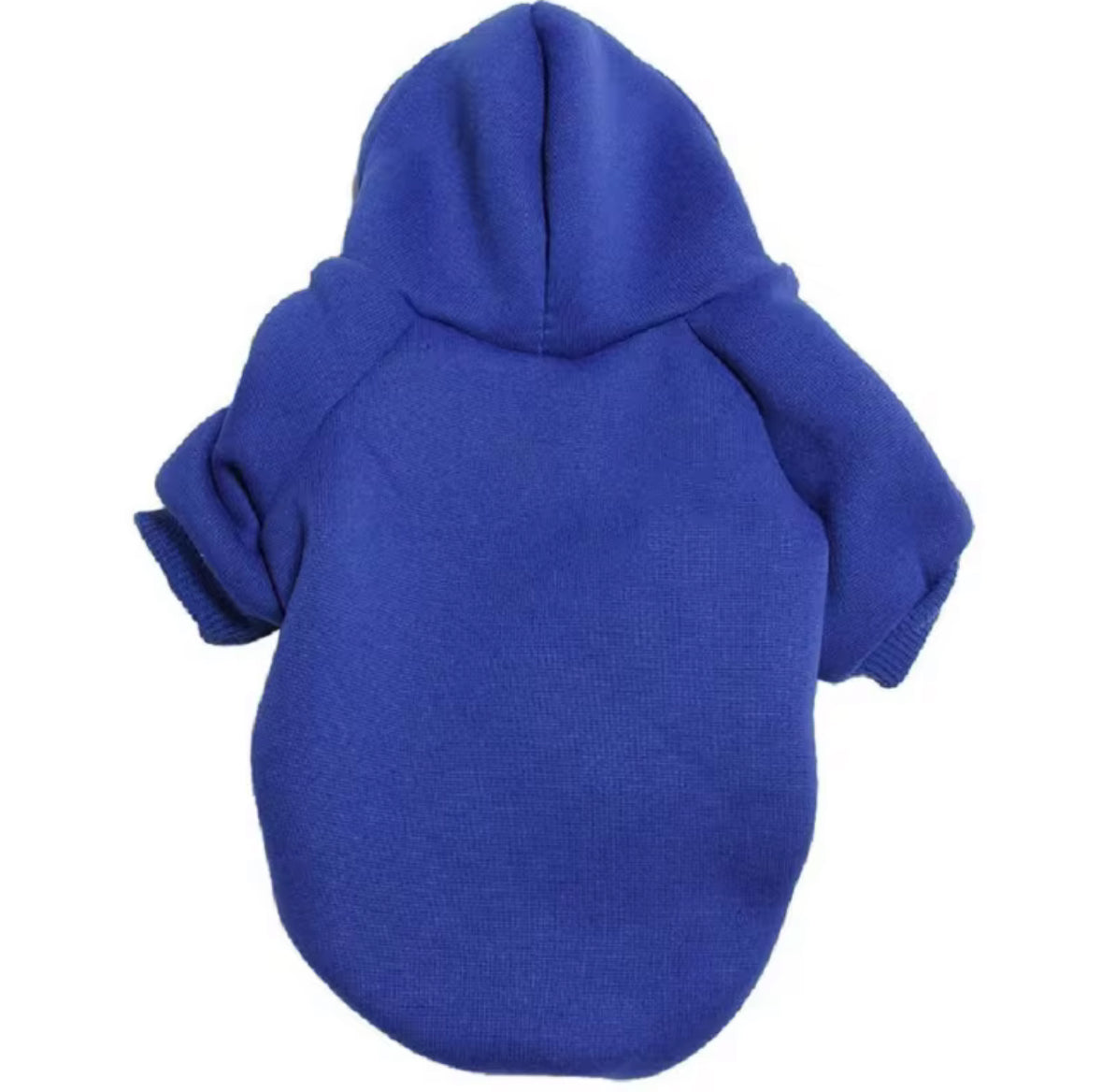 Plain Pet Hoodie Fleece Warm