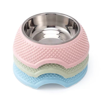 Stereoscopic Heart-Shaped Quality Food Bowl for Pets