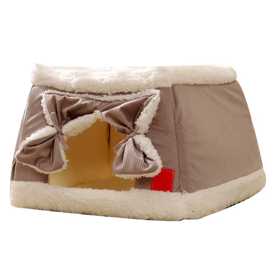 Dual Use Fleece Cat House