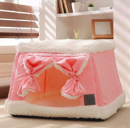 Dual Use Fleece Cat House