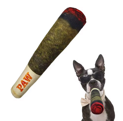 Cigar Funny Theme Plush Chew Toy