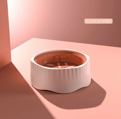 2 in 1 Anti Slip Slow Feeder Dog Bowl