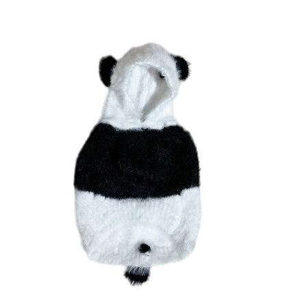Fleece Panda Costume for Small Pets