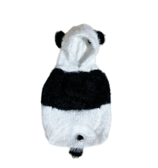Fleece Panda Costume for Small Pets