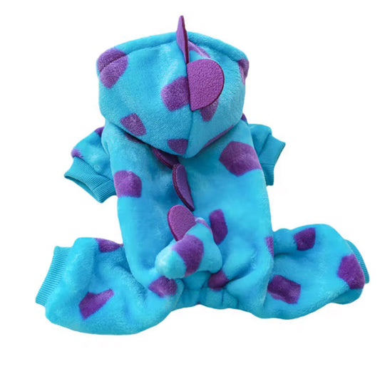 Winter Warm Dinosaur Costume for Pets