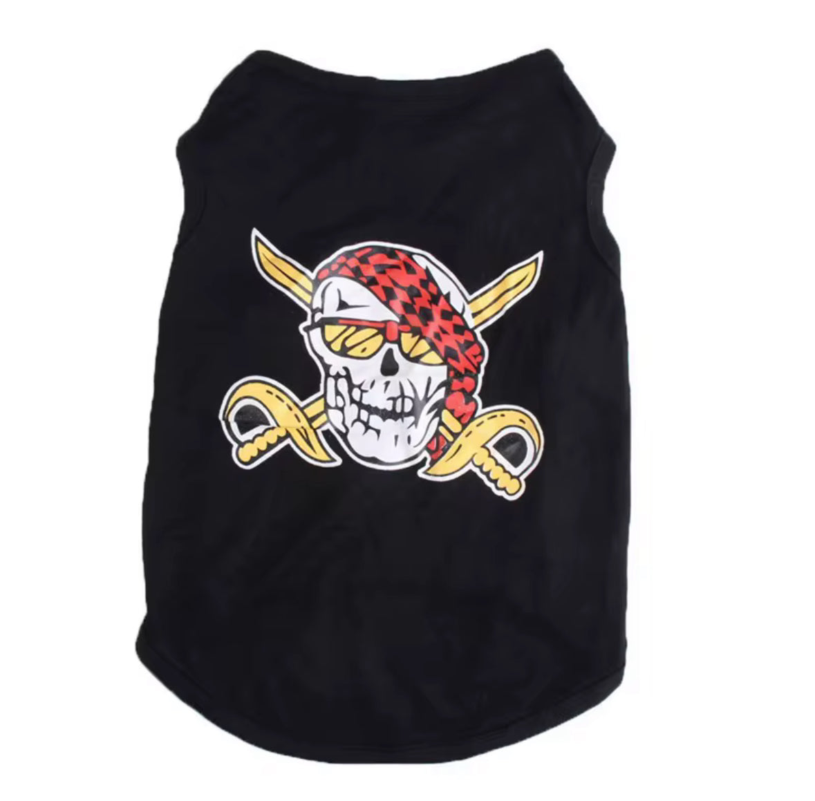 Halloween Outfit for Small Pets Pirate Design