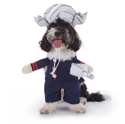 Halloween Captain Costume for Pets