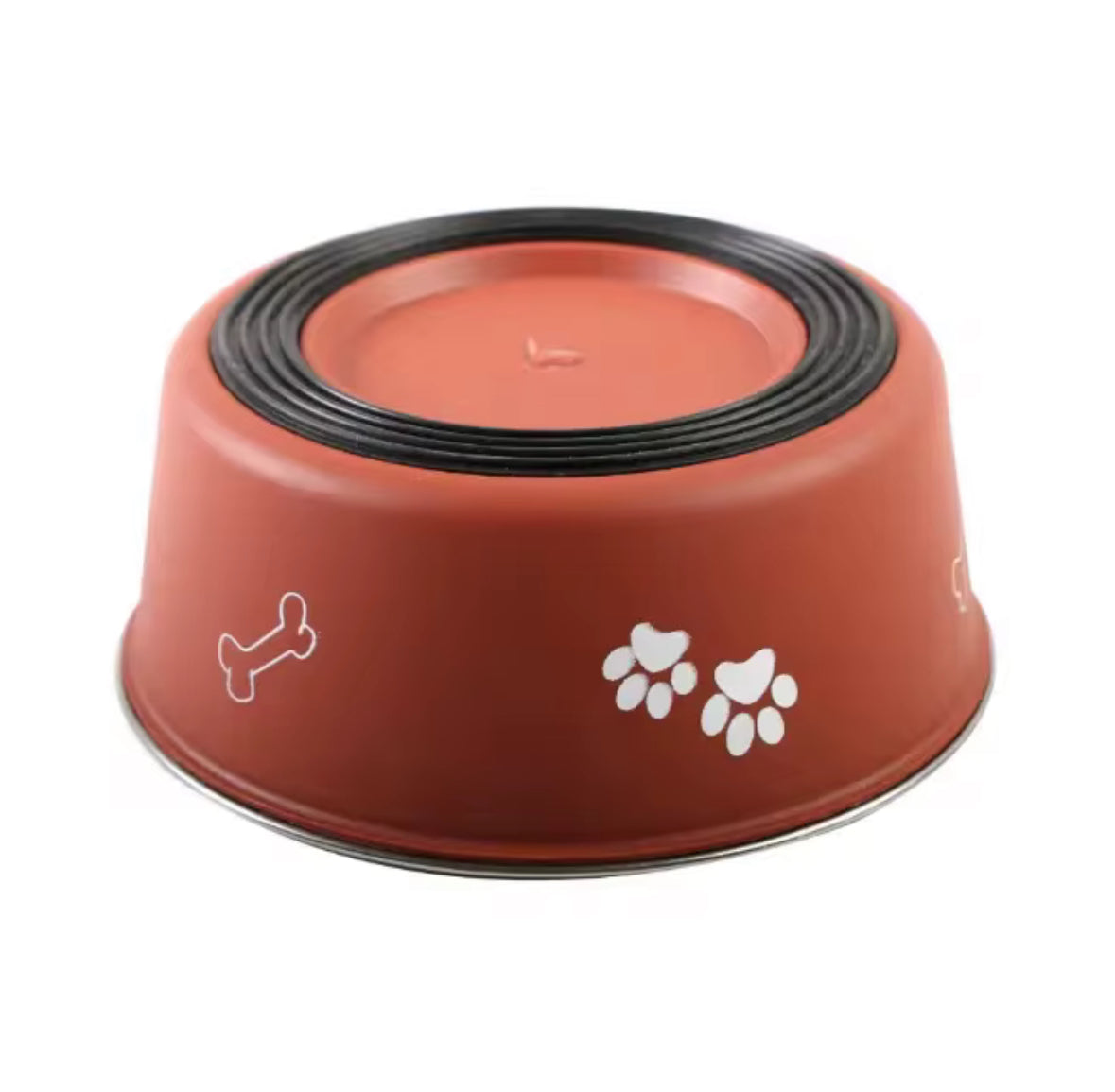 Stainless Steel Non Slip Bowl with Rubber Base