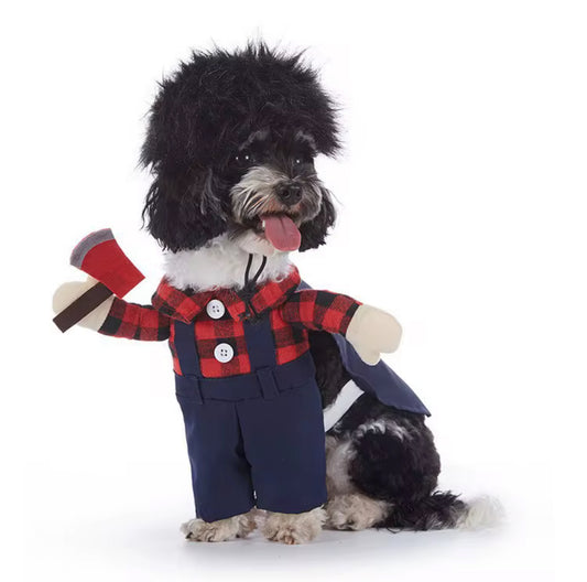 Halloween Lumberjack Costume for Pets