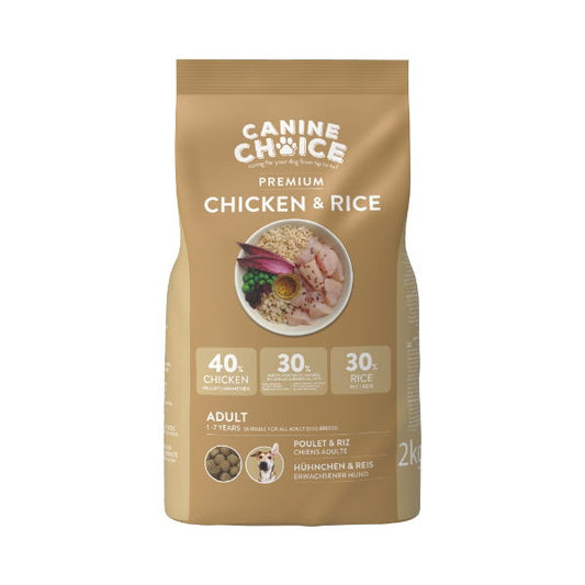 Canine Choice Premium Adult Dry Dog Food 2 Kg - Chicken