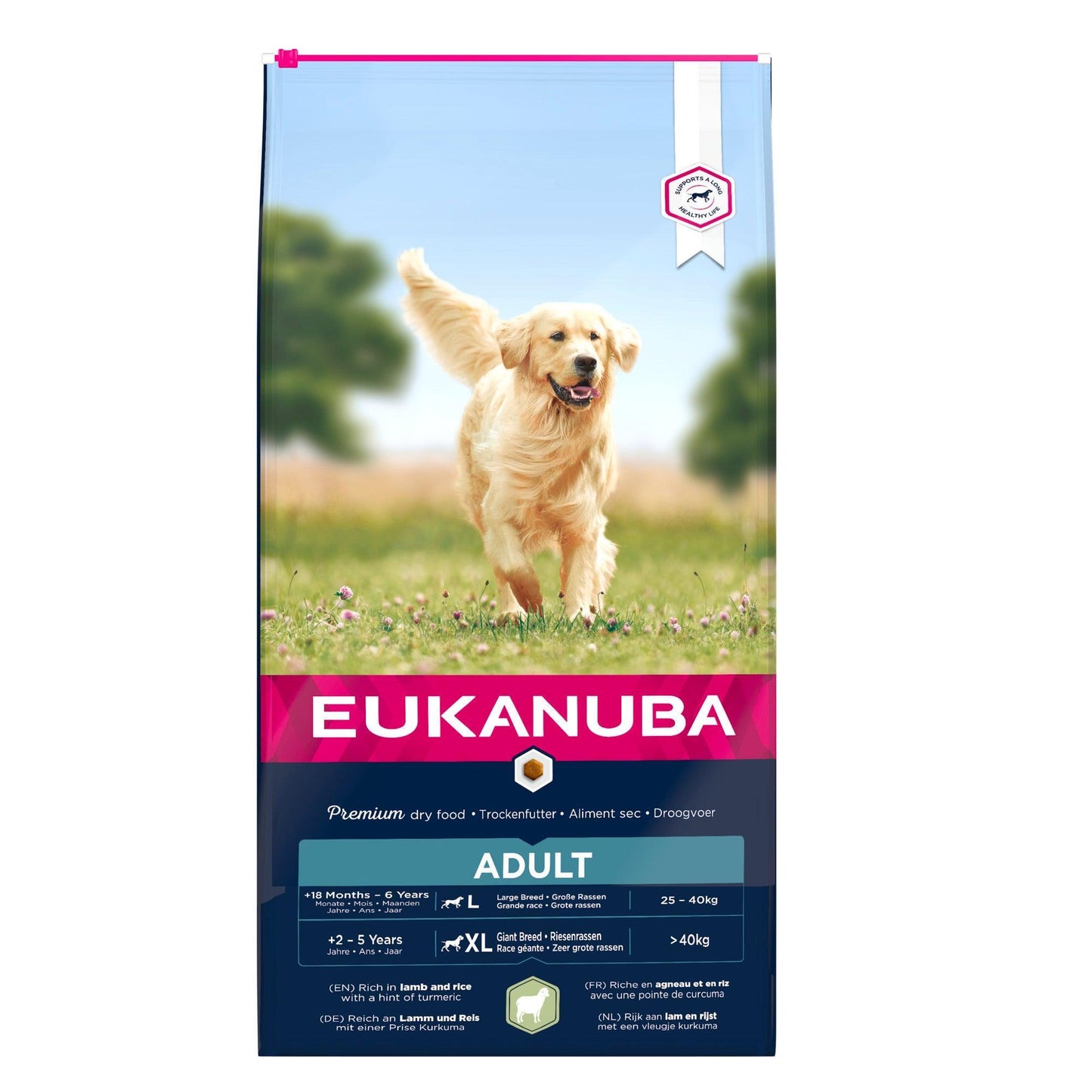 Eukanuba Adult Large Breed Lamb & Rice 12kg