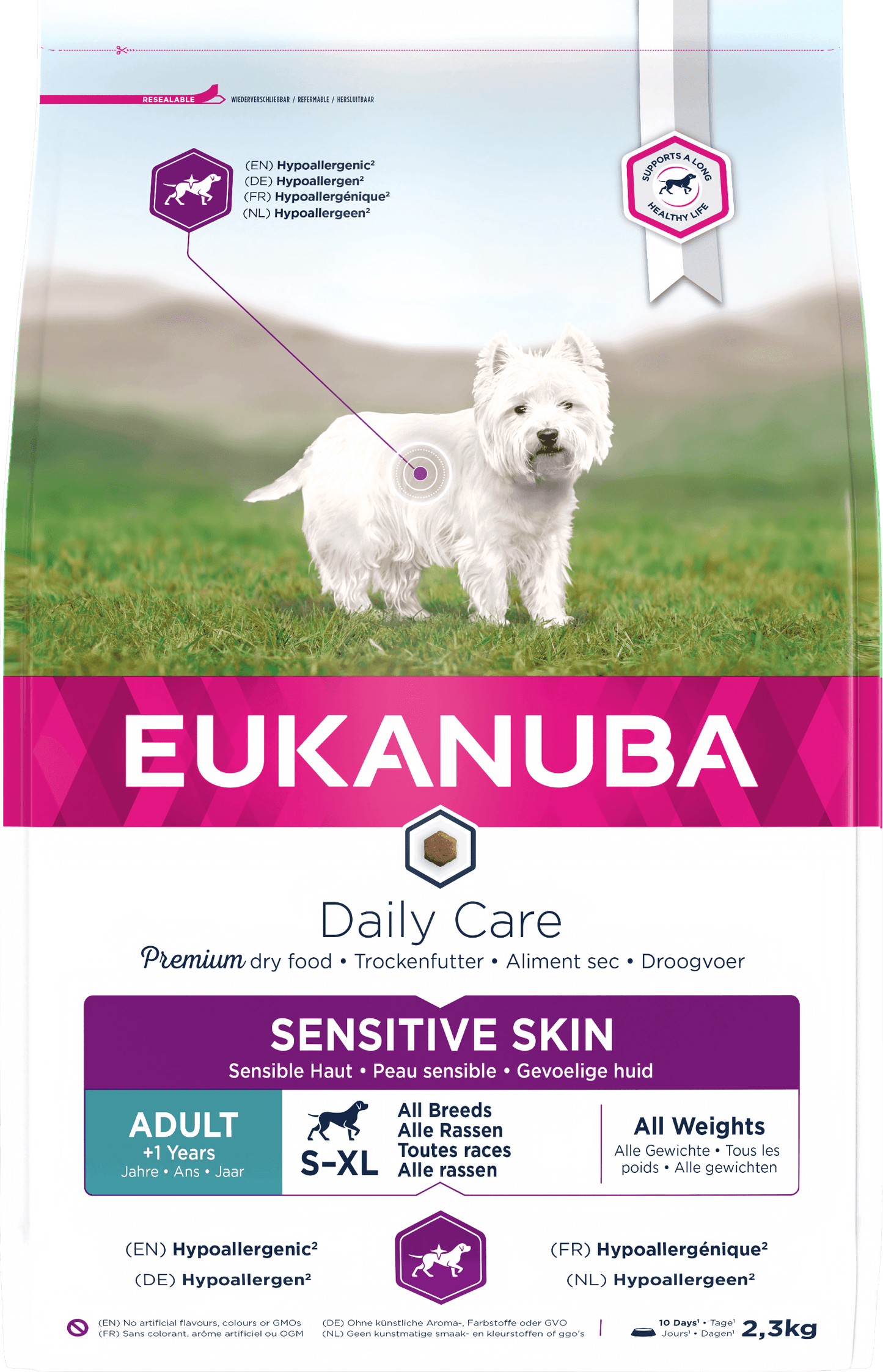 Eukanuba Daily Care Sensitive Skin 2.3kg