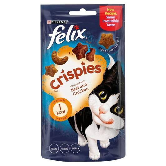 Felix Crispies Beef & Chicken 45g